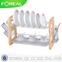 22 Inch Chromed Metal Wire Dish Rack